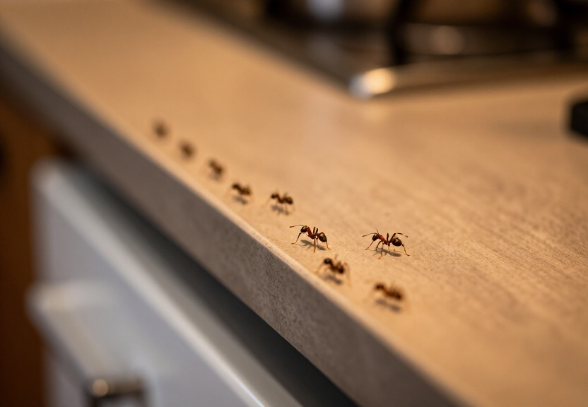 Ant Infestation in Kitchen